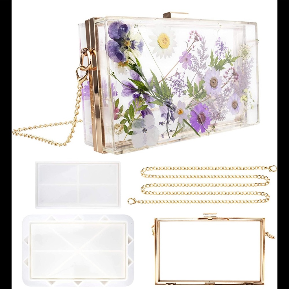 New Acrylic/Resin Purse Mold + Kit